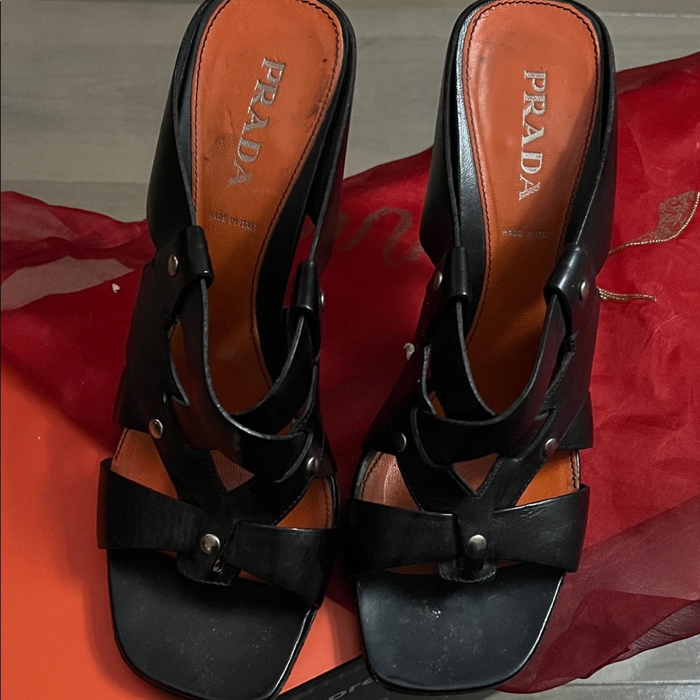 Prada Women's Black Heels